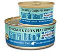 Natural Balance Canned Cat Food, Limited Ingredient Chicken and Green Pea Recipe, 24 x 6 Ounce Pack