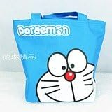 Lunch Bag with Pencil Case OR Tote Bag (or both) - for school or work! (Blue Doremon)