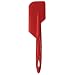 Modern Spatula: iSi Basics Silicone Wide Spatula, Red