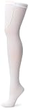Ace Gold Anti-Embolism, Medium Compression 15-21mmHg, Thigh High Stocking, Closed Toe, White,Large,1-Pair Package