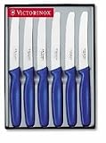 Victorinox Tafelmesser-Geschenkset, Rund, Blau-VIC