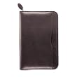 Verona Leather Zipped Organizer Starter Set, Portable: 3-3/4x6-3/4, Burgundy DTM84153