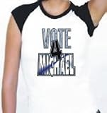 Vote 4 Michael Adult Cap T-Shirt