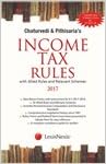 Chaturvedi and Pithisaria’s Income Tax Rules -April 2017 Edition Book