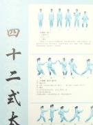 42式太極拳挂図二枚組
