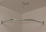 Clawfoot Tub Shower Enclosure - Corner Ring NEO Angle