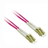 Cables to Go - Patch cable - LC multi-mode (M) - LC multi-mode (M) - 16.4 ft - fiber optic - 50 / 125 micron - red