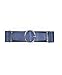 Oval Metal Buckle Elastic Belt