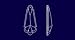 Pendeloque 30% Lead Crystal 101 mm - 4" inch #906-101