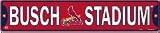 St. Louis Cardinals Busch Stadium Street Sign (24"x5")