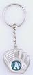 Oakland Athletics Glove Keychain