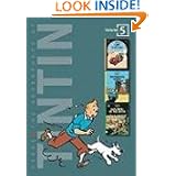 The Adventures of Tintin, Vol. 5: Land of Black Gold Destination Moon Explorers on the Moon (3 Volumes in 1) by Herge