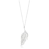 gorjana Feather Sterling Silver Large Pendant