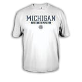 Michigan Wolverines Organic Short Sleeve T-Shirts - Restore