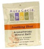 Aura Cacia Mineral Bath Soothing Heat - 2.5 Oz 6 Per Case