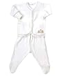 Under the Nile Organic Cotton Cardigan With Footed Pant Au Naturelle 3-9 Months (6 - 9 Months) Under the Nile Organic Cotton Cardigan With Footed Pant Au Naturelle 3-9 Months (6 - 9 Months)