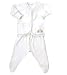 Under the Nile Organic Cotton Cardigan With Footed Pant Au Naturelle 3-9 Months (6 - 9 Months)