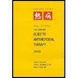 the sanford guide to antimicrobial therapy 2003
