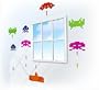 Wall Graphics - Space Invaders