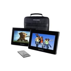 Nextbase Click 9 Duo Deluxe Tragbare DVD Player (22,5 cm (9 Zoll) TFT Display, Kartenslots) inkl. Monitor