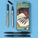 Sanford Calligraphic Marker Style Calligraphy Pen, Metallic Gold Brl/Ink, Med
