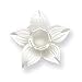 Sterling Silver Daffodil Pendant - JewelryWeb