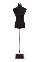 FEMALE CLOTHES SHOP DISPLAY DUMMY BUST BLACK MANNEQUIN Flissy&reg;