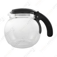 Capresso 4449.01 Coffeemaker 12 Cup Glass Carafe with Lid, Black