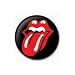 Rolling Stones - Lips BLACK BADGE IDEAL FOR PARTIES