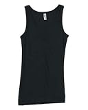 Bella Women's 4 oz. Cotton/Spandex Sheer Rib Longer Length Tank Top