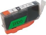 pripa 1 kompatible CHIP Patrone - Black klein - fuer Canon Pixma MP 540 Canon Pixma MP 550 Canon Pixma MP 560 Canon Pixma MP 620 Canon Pixma MP 630 Canon Pixma MP 640 Canon Pixma iP 3600 Canon Pixma iP 4600 Canon Pixma iP 4700. Sofortiges Einsetzen der Patrone ohne Adapter & kein Chipumbau. 100 % Füllstandsanzeige