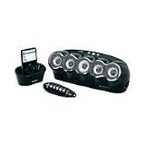 Jensen JISS-550-BK Banshee Docking Speaker Station for iPod Black