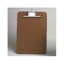 Universal 40305 Legal Size Hardboard Clipboard (Brown)