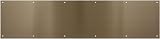 National Hardware V1996 KickPlate, Antique Brass, 8-by-34-Inch