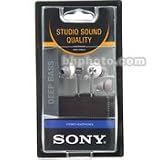 Sony MDREX85LP/WHI Soft earbud w/ Soft Clip & Case