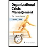 Organizational Crisis Management Human Factor by Lewis, Gerald [Auerbach Publications,2006] [Paperback]