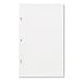Wilson Jones Looseleaf Minute Book Ledger Paper, 3-Hole Punched, Ivory Linen, 14" x 8-1/2", 100 Sheets/Box, W901-30