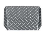 Formed Aluminum Diamond Plate Front Shield, Club Car