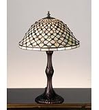 20 Inch H Diamond & Jewel Recurve Table Lamp Table Lamps