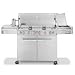 Weber 2780301-2880301 Summit S-670 Gas Grill with Side Burner and Rotisserie Burner - 2780301-288030