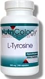 Nutricology L-tyrosine, Vegicaps, 100-Count
