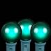 Novelty Lights 25 Pack G40 Green Outdoor Globe Bulbs, Light Bulbs Glass Incandescent Bulbs with 3000 Hour Lifespan, Globe String Lights Replacement Bulbs