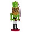 Yorkie Dog Soldier Nut Cracker Ornament