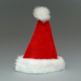 PLUSH SANTA RABBIT FUR HAT - 17