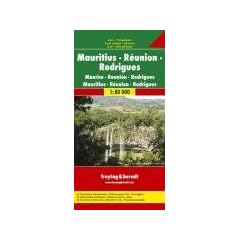 Freytag Berndt Autokarten, Mauritius - Reunion - Rodriguez 1:80.000: Touristische Informationen. Ortsregister. Cityplan