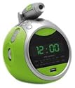 Metronic - Gulli - Radio r&eacute;veil - mp3 - USB - Projection 180&deg; - Vert