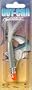 Sea Striker Got-cha Plug 2 5/8" 7/8oz Chrome W/Red head Wht Tail #G301WT