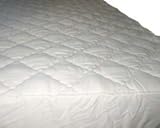 Organic Wool Quilted Mattress Pad, Twin Size