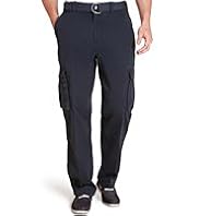 North Coast Utility Pure Cotton Straight Fit Cargo Trousers