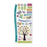 LYB Hello Spring Cardstock Sticker
